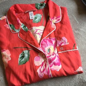 Victoria secret satin PJ set